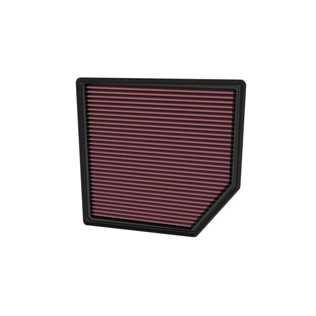 33-5143 – K&N FILTER Air Filter, Washable Red Cotton Gauze Panel